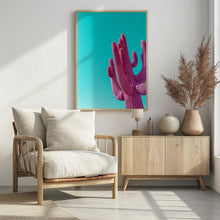 Art Prints of Magenta Pink Saguaro