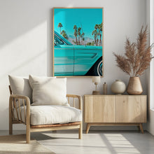 Art Prints of Teal Thunderbird in Palm Springs