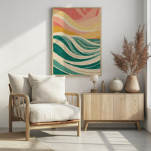 Art Prints of Abstract Sea Waves