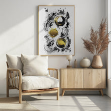 Art Prints of ABSTRACT ART Raving Circles