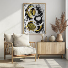 Art Prints of Abstract Painting No. 2 | gold