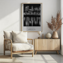 Art Prints of In focus: BOSTON Evening Skyline of North End