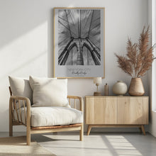 Art Prints of In focus: NEW YORK CITY Brooklyn Bridge in detail