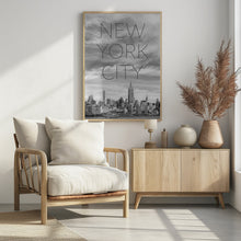 Art Prints of NYC Midtown Manhattan | Text &amp; Skyline