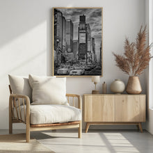 Art Prints of NEW YORK CITY Times Square - Monochrome