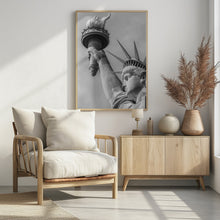 Art Prints of NEW YORK CITY Monochrome Statue of Liberty