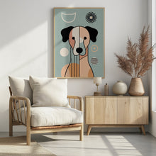 Art Prints of Geometric Dog 01