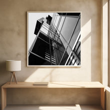 Art Prints of glass construction