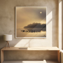 Art Prints of Gilded pond