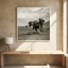 Canvas Art Print Galloping