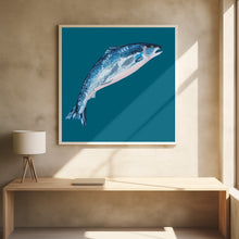 Art Prints of Leaping Salmon