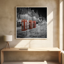 Art Prints of Evening impression of the Royal Mile in Edinburgh - Colorkey