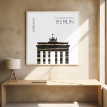 Art Prints of Urban Art BERLIN Brandenburg Gate