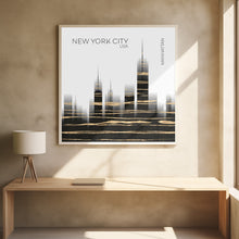 Art Prints of Urban Art NYC Skyline