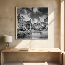 Art Prints of EDINBURGH Dean Village - Monochrome