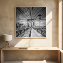 Art Prints of NYC Brooklyn Bridge