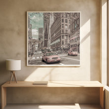 Art Prints of MANHATTAN 5th Avenue | urban vintage style