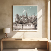 Art Prints of PARIS Cathedral Notre-Dame | urban vintage style