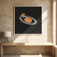 Art Prints of Saturn Skating - Skateboard