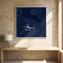 Art Prints of Starry Shark