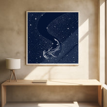 Art Prints of Starry Hammerhead