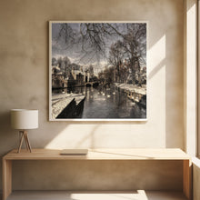 Art Prints of Bruges in Christmas dress