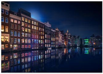 Art Prints of Amsterdam Windows Colors