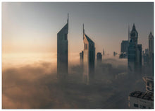 Art Prints of Fog Lockdown on the City of Steel