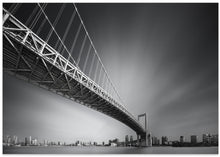 Art Prints of Bridge Profile Series @ Sumida River, Tokyo, Japan | No.0 | Rainbow Bridge Mk.I, 1993