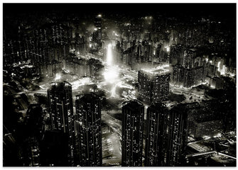 Art Prints of hong kong night