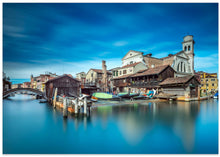 Art Prints of Gondola workshop in Venice