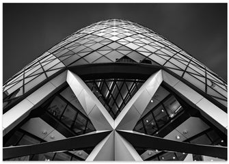 Art Prints of Zigzag (The  Gherkin)