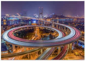 Art Prints of The Nanpu Bridge