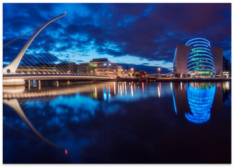 Art Prints of Dublin - Samuel Beckett Bridge