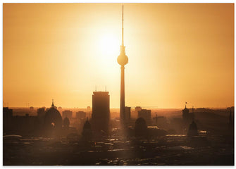 Art Prints of Berlin - Skyline Sunrise