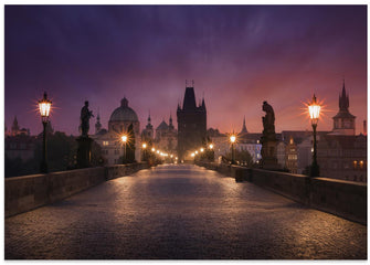 Art Prints of Saint Charles bridge, Prague