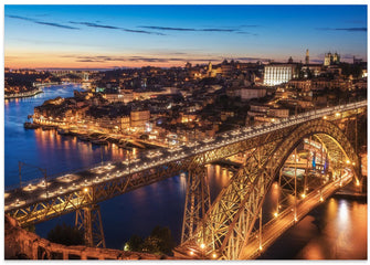 Art Prints of Portugal - Porto Blue Hour