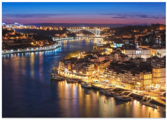 Art Prints of Portugal - Porto Skyline