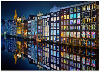 Art Prints of Amsterdam mirror.