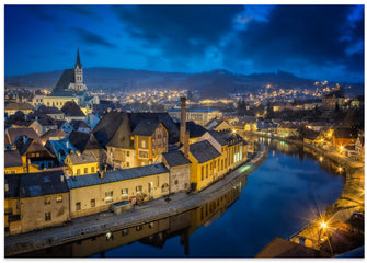 Art Prints of Magical Cesky Krumlov