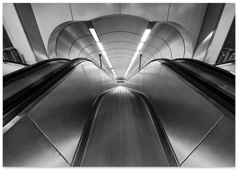 Art Prints of escalator