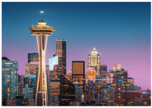 Art Prints of Pink Seattle.