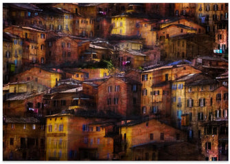 Art Prints of living on the hill