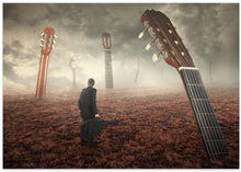 Art Prints of Guitar field