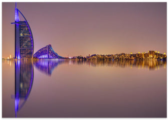 Art Prints of Burj Al Arab Reflections