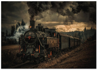 Art Prints of Gold digger train