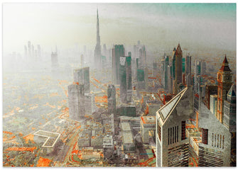 Art Prints of Twin Tower - Dubai