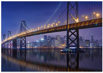 Art Prints of Urban Illusion: The Bay Bridge