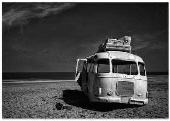 Art Prints of Beached Bus