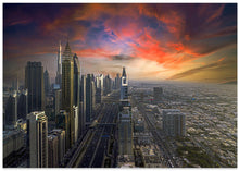 Art Prints of Dubai Above